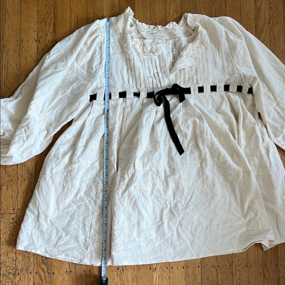 Cotton baby doll swing dress - Picture 5 of 6